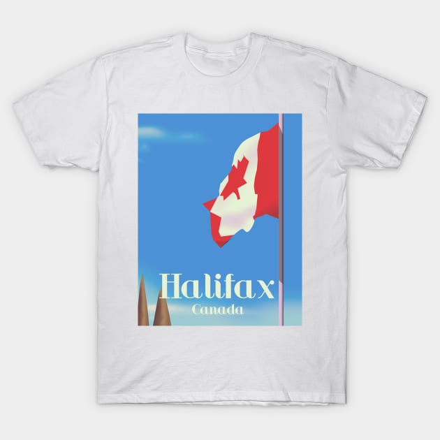 Halifax Canada T-Shirt by nickemporium1